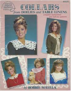 Collars from Doilies and Table Linens