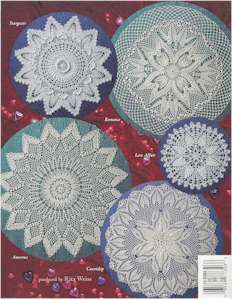 Popcorn Stitch Doilies