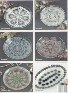 Crochet Doily Collector Plates