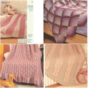 Home Decor Afghans Crochet and Knit